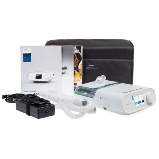 Imagem de CPAP Automático com Umidificador DreamStation  - Philips Respironics + Modem