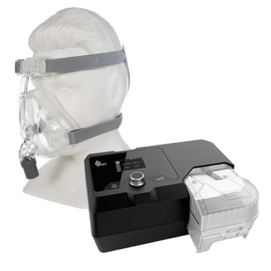 Imagem de CPAP Automático com Umidificador G2S - BMC + Máscara Oronasal iVolve F2 - BMC