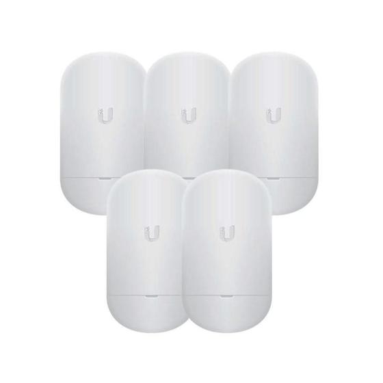 Imagem de CPE Ubiquiti NanoStation 5AC airMAX NS-5ACL-5 - Pacote com 5 - 5GHz - Antena 13 dBi - com Fonte