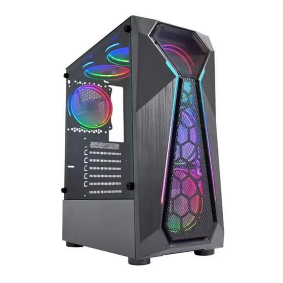 CPU Gamer Completo Montado Ryzen 5 5600 16GB RAM 480GB SSD 500w 5 Fan ...