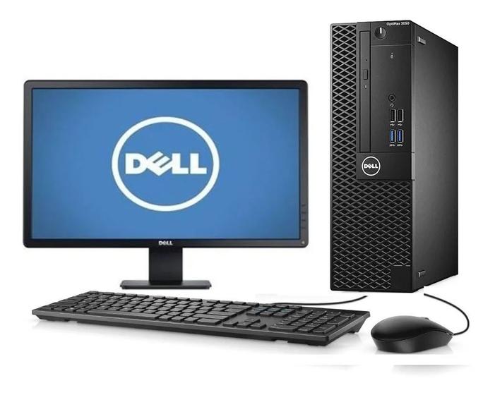 Imagem de Cpu + Monitor Dell Optiplex 3060 Core I5 8ger 16gb 500SSD 