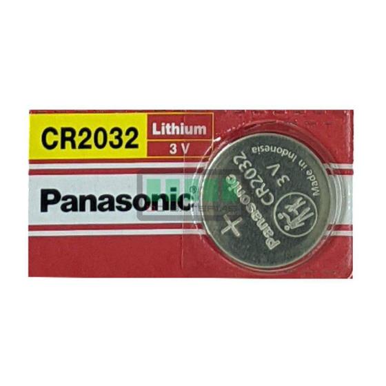 CR2032 3V LITHIUM PANASONIC / 1 Bateria Menor preço em CR2032 3V LITHIUM PANASONIC / 1 Bateria