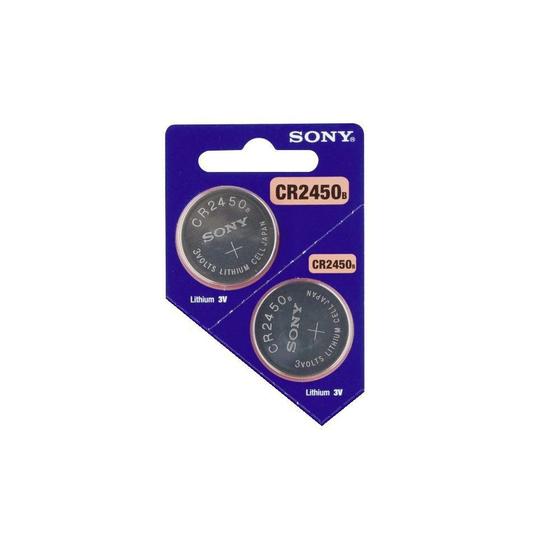 CR2450 3V LITHIUM SONY / 2 Baterias Rádio Portátil Magazine Luiza
