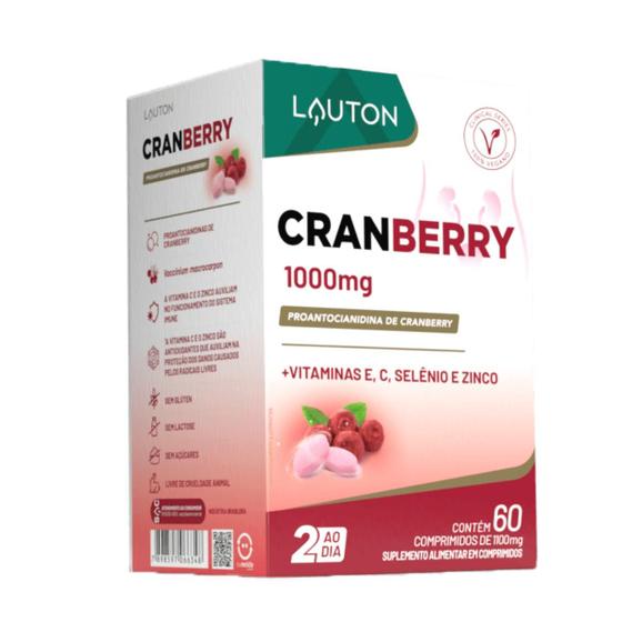 Imagem de Cranberry 1000mg Lauton 60 Capsulas