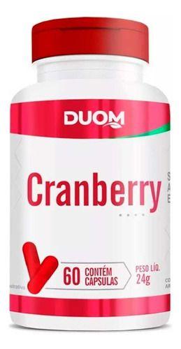 Imagem de Cranberry 60 Capsulas Suplemento 400mg Duom