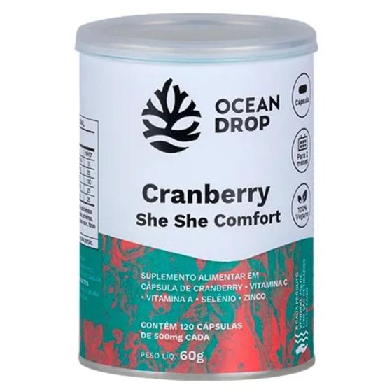 Imagem de Cranberry - She She Confort 120 Capsulas 500g Ocean Drop