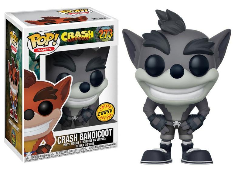 Imagem de Crash Bandicoot 273 - Funko Pop! Games Chase Limited Edition