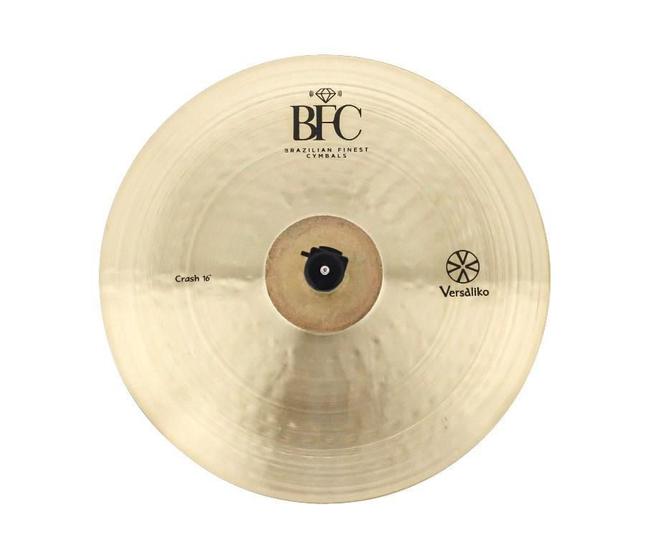 Imagem de Crash BFC Brazilian Finest Cymbals Versaliko 16 Brilliant VKC16 em Bronze B20 Made in Brazil