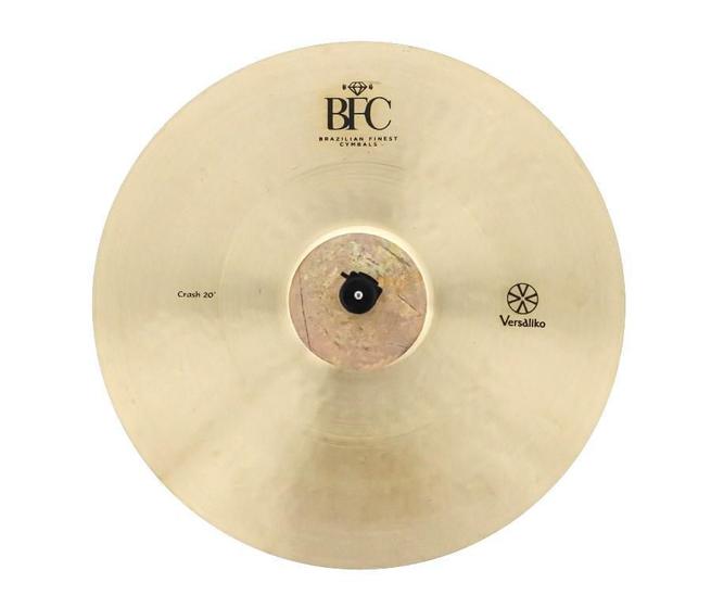 Imagem de Crash BFC Brazilian Finest Cymbals Versaliko 20 Brilliant VKC20 em Bronze B20 Made in Brazil