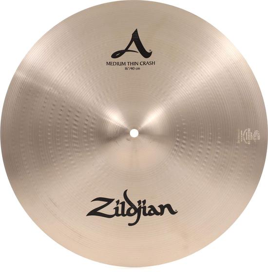 Imagem de Crash Cymbal Zildjian Série A, médio-fino, 16", bronze fundido