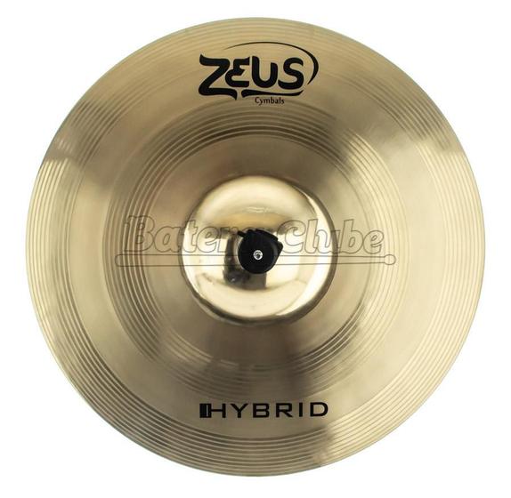 Crash Zeus Hybrid Series 17 ZHC17 em Bronze B20 com Acabamento Híbrido