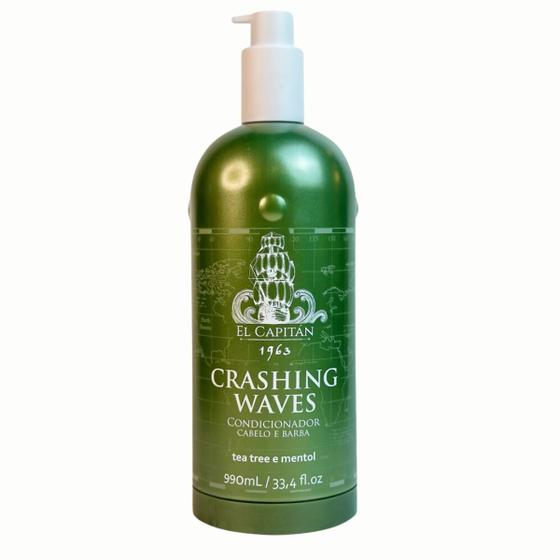 Imagem de Crashing Waves Condicionador Cabelo E Barba 990ml El Capitan
