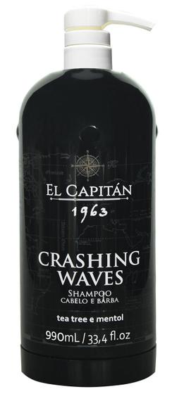 Imagem de Crashing Waves - Shampoo 2 X 1 Cabelo & Barba 990Ml