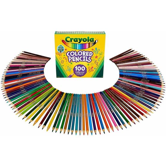 Imagem de Crayola Lápis Para Colorir com 100 Peças