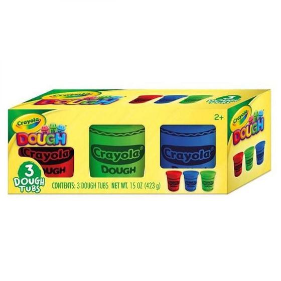 Imagem de Crayola - massa de modelar c/ 3 cores sortidas (113g) br1008