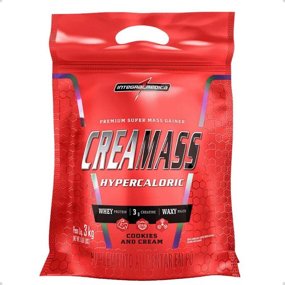 Imagem de Crea Mass Gainer Hipercalórico Premium Refil 3Kg Integralmedica