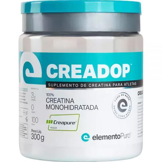 Imagem de Creadop Creatina 100% Pura com selo Creapure 300g Elemento Puro