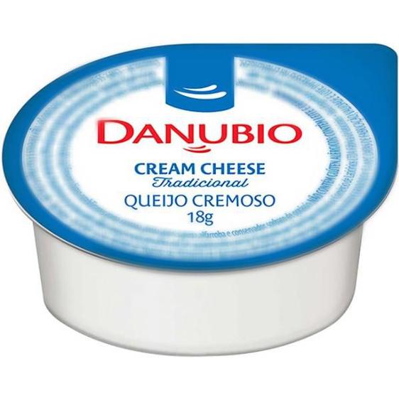 Imagem de Cream Cheese Danubio Blister Sache 18g Caixa 24 Unidades