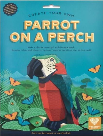 Imagem de Create Your Own Parrot On A Perch - QUEEN BOOKS