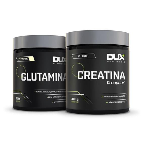 Imagem de Creatina 100% Creapure 300G + Glutamina 300G Dux Nutrition