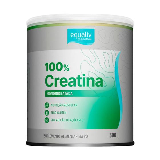 Imagem de CREATINA 100%  MONOHIDRATADA 300g  EQUALIV