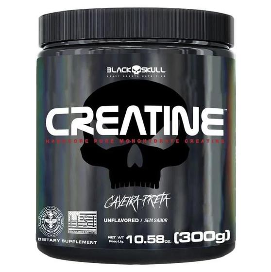 Imagem de Creatina 100% Pura 300g Black Skull