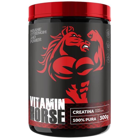 Imagem de Creatina 100% Pura 300G Vitamin Horse