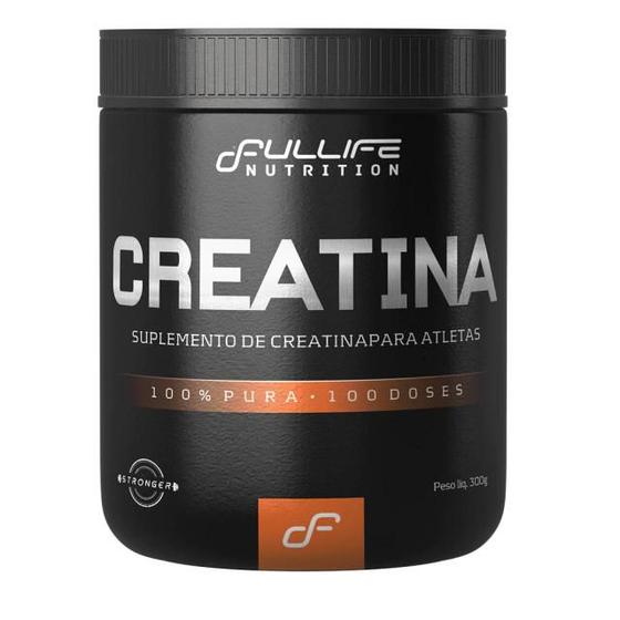 Creatina 300g 100% Pura Fullife - Creatine Original C/NF - Creatina ...