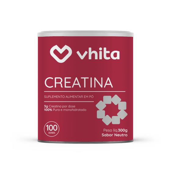 Imagem de Creatina 300g Monohidratada Pura 100 doses Vhita