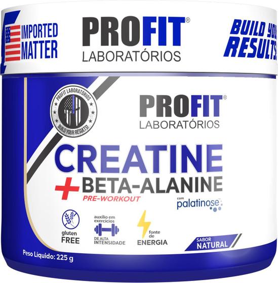 Imagem de Creatina + Beta Alanina Pote 225G Profit