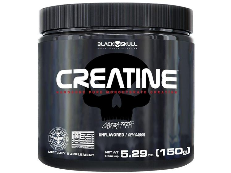 Imagem de Creatina Black Skull em Pó 150g sem Sabor