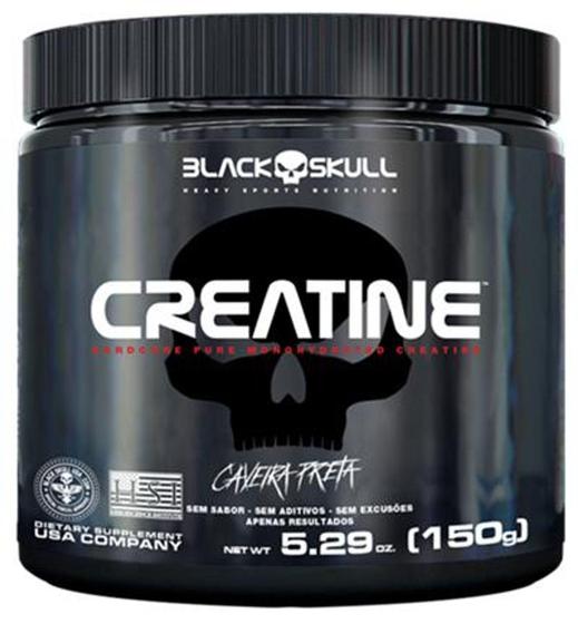 Imagem de Creatina Caveira Preta  150g - BLACK SKULL