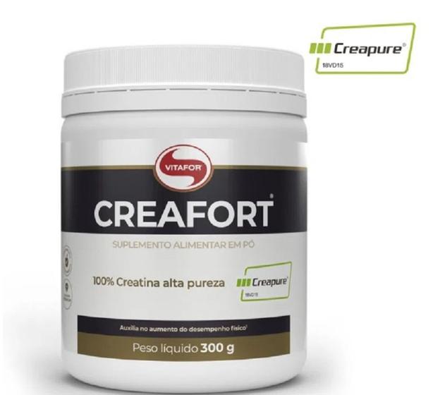 Imagem de Creatina Creapure  Creafort de 300 g Vitafor