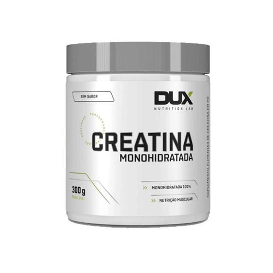 Creatina Dux Monohidratada Pote Growth 300g Menor preço em Creatina Dux Monohidratada Pote Growth 300g