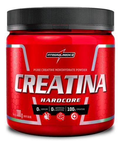 Creatina Hardcore Pura 300 Gramas Integralmedica - força, resistêcia, ganho de Massa Muscular Menor preço em Creatina Hardcore Pura 300 Gramas Integralmedica - força, resistêcia, ganho de Massa Muscular