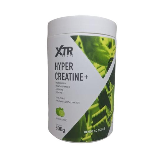 Imagem de Creatina Hyper Creatine 100% Pure Sabor Limão Pote 300g XTR