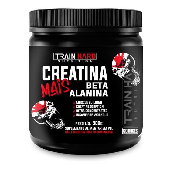 Imagem de Creatina Mais Beta Alanina 300g - Train Hard Nutrition