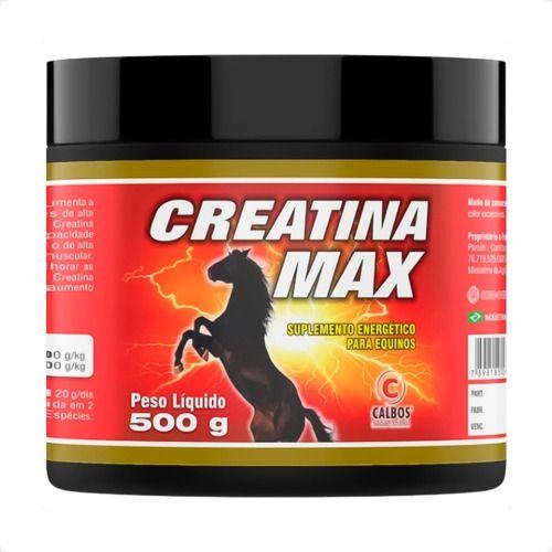 Imagem de Creatina Max Calbos Suplemento Para Cavalos Atletas - 500g