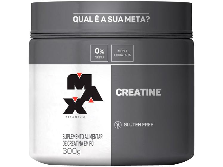 Creatina Mono-Hidratada Max Titanium em Pó 300g sem Sabor Imagem de Creatina Mono-Hidratada Max Titanium em Pó 300g sem Sabor
