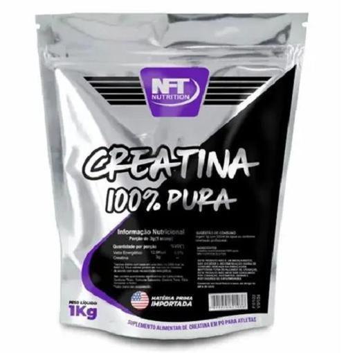Creatina Monohidratada 100% Pura 1 Kilo Refil Nft é boa?
