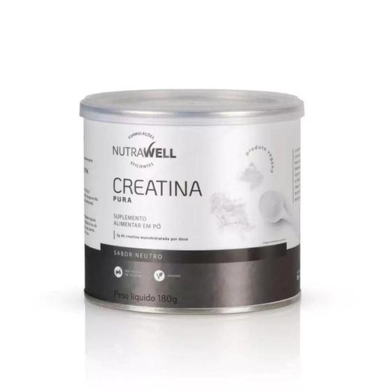 Imagem de Creatina Monohidratada 100% Pura Nutrawell 180G