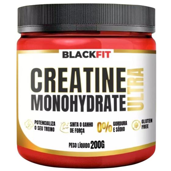 Imagem de Creatina Monohidratada 200g - Dux BLACKFIT Muito Mais Nutrition Ganho De Energia