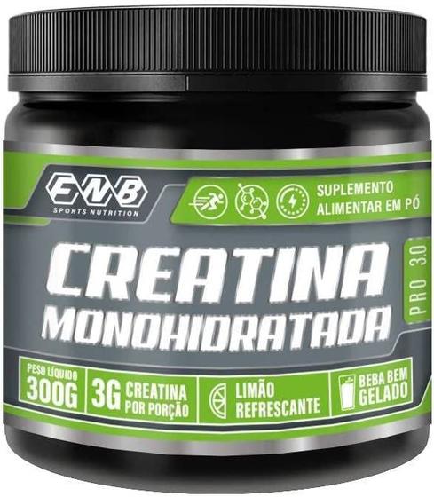 Imagem de Creatina Monohidratada 300g 3.0 Sabor Limão FNB