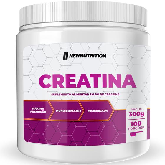 Imagem de Creatina Monohidratada 300g Natural NewNutrition