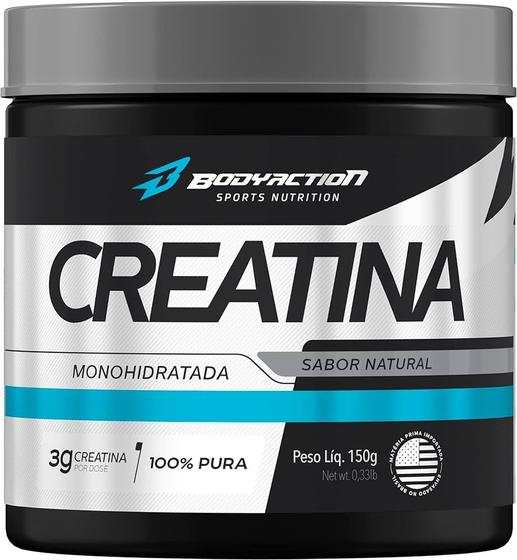 Imagem de Creatina monohidratada - Bodyaction 100% pura sabor natual