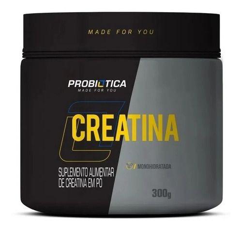 Creatina Monohidratada E Micronizada Pura 300g - Probiotica Menor preço em Creatina Monohidratada E Micronizada Pura 300g - Probiotica