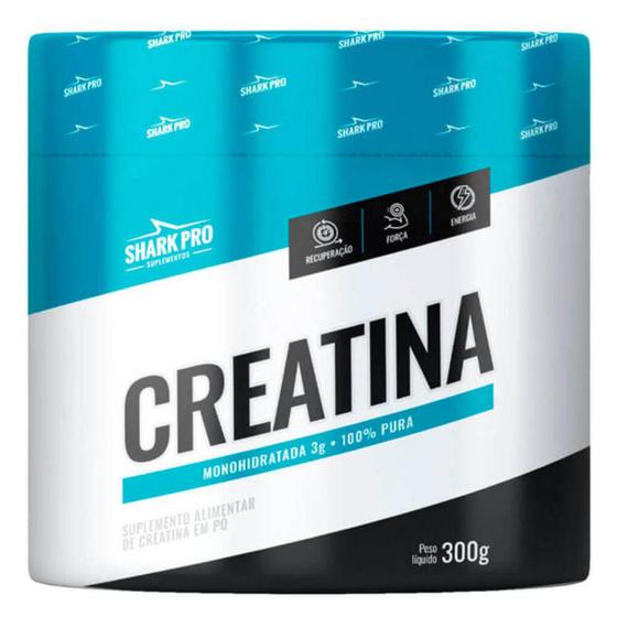 Imagem de Creatina Monohidratada Pura (300g) Shark Pro