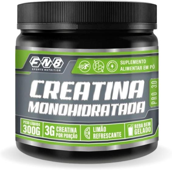 Imagem de Creatina Monohidratada Sabor Limão 300g FNB Sport Nutrition