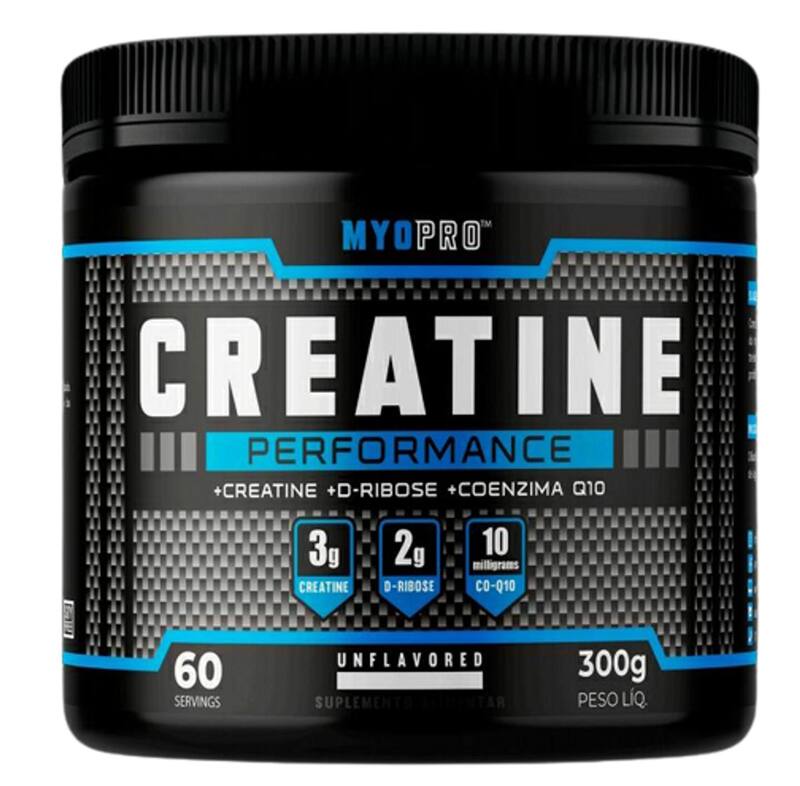 Creatina Performance 300g Myopro + D-ribose + Coezima Q 10 - Arginina ...