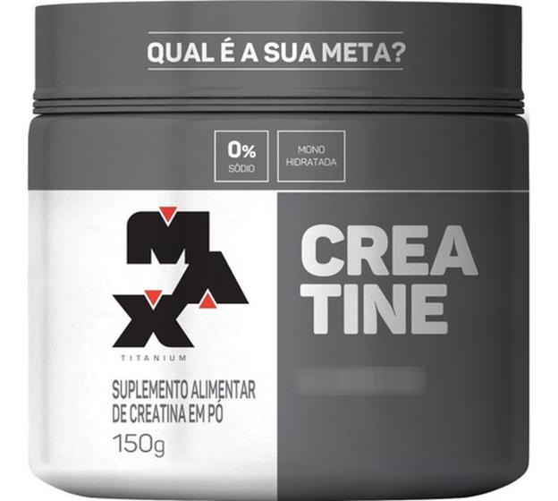 Imagem de Creatina Pote 150 Gramas Max Titanium Sem Sabor Original